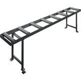 Roller conveyors, roller stands and frames