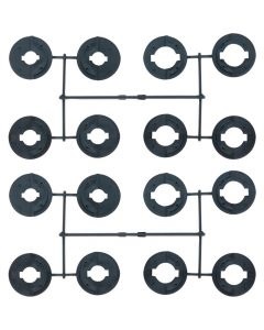 Adapterset voor staaldraadborstel