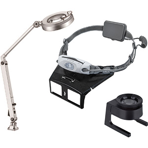 Magnifiers and lamps