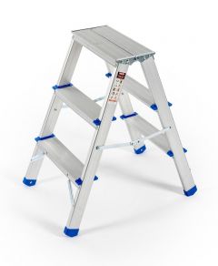 Aluminium-Stufenleiter - 2x3 Stufen