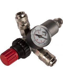 22105 - Reduceer-filter-mano 3/8 alu - Pressure regulator