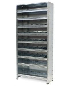 K20920 - Gegalvaniseerde legbordkast - BL 9SH 930x310x2000 GS