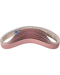 Long aluminium oxide belt