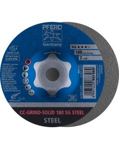 PF64185180 - CC-GRIND-slijpschijf - CC-GRIND-SOLID 180 SG STEEL