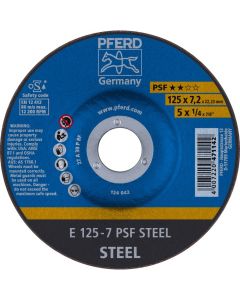 PF62012634 - Afbraamschijf staal - E 125-7 PSF STEEL