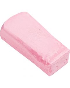 Polishing paste bar for all metals (pink)
